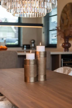 Richmond Interiors Kandelaar Aya brushed goud klein