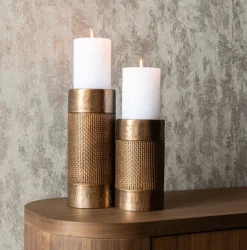Richmond Interiors Kandelaar Aya brushed goud klein