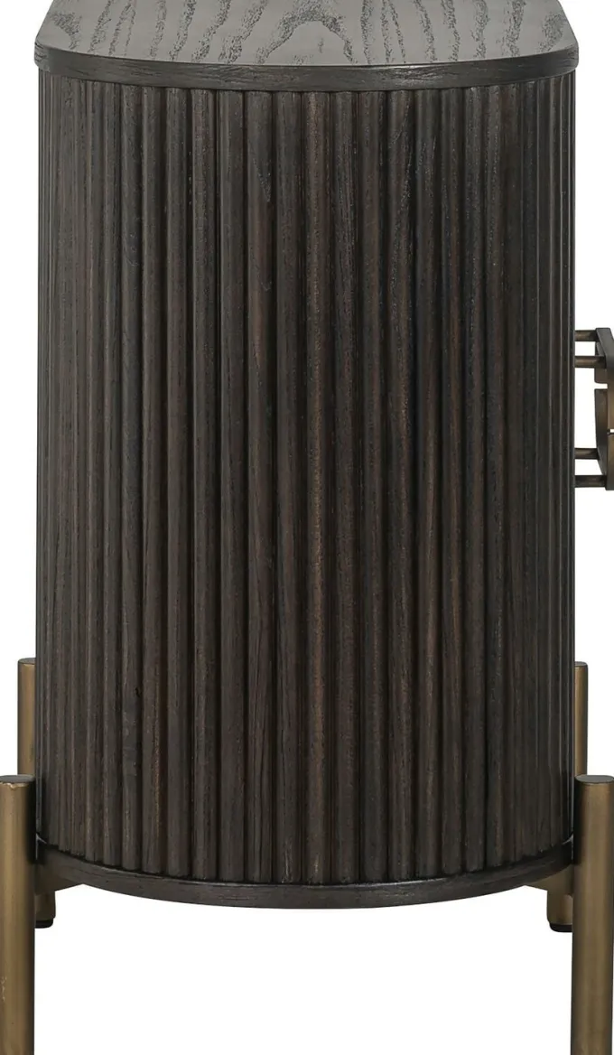 Richmond Interiors Kast Luxor 1-deur (Brown)