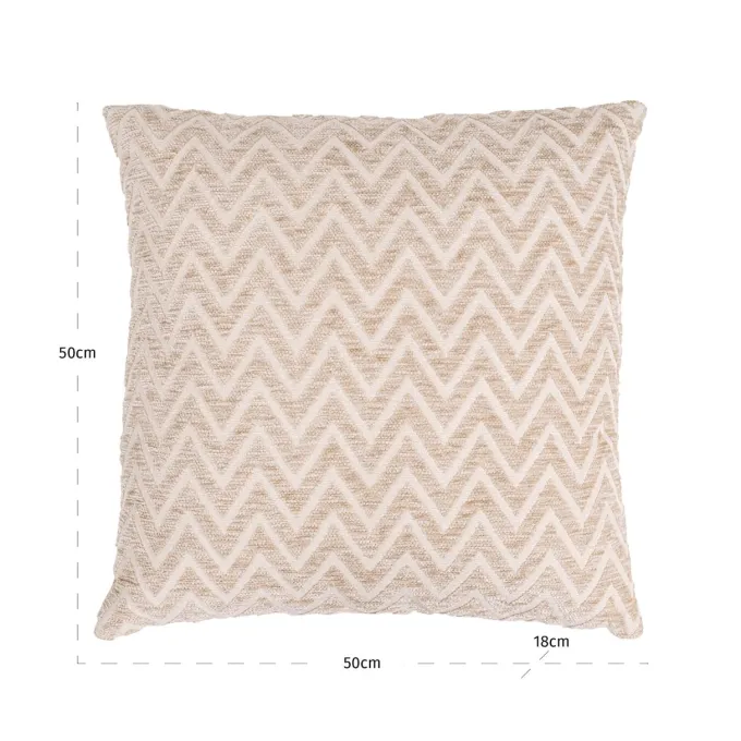 Richmond Interiors Kussen Cassy beige chevron