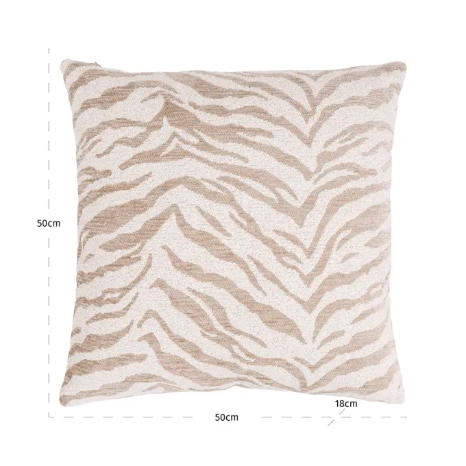 Richmond Interiors Kussen Eliza beige tijger