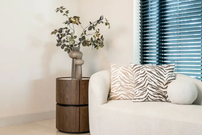 Richmond Interiors Kussen Eliza beige tijger