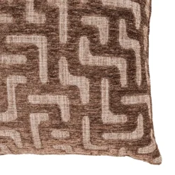 Richmond Interiors Kussen Ivy bruin labyrinth