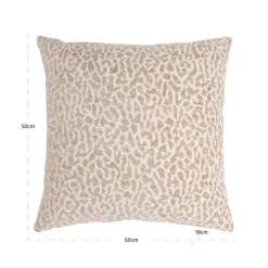 Richmond Interiors Kussen Noa beige luipaard