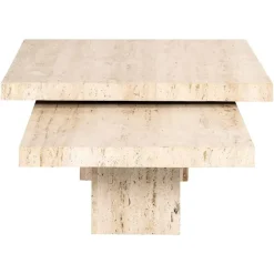 Richmond Interiors La Cantera vierkante salontafel set van 2