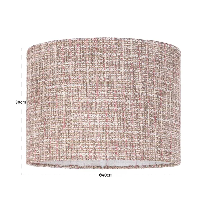 Richmond Interiors Lampenkap Live trendy rose 40Ø