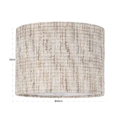 Richmond Interiors Lampenkap Filou cream coco 40Ø