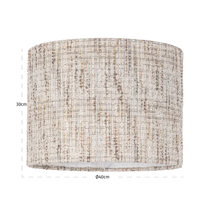 Richmond Interiors Lampenkap Filou cream coco 40Ø