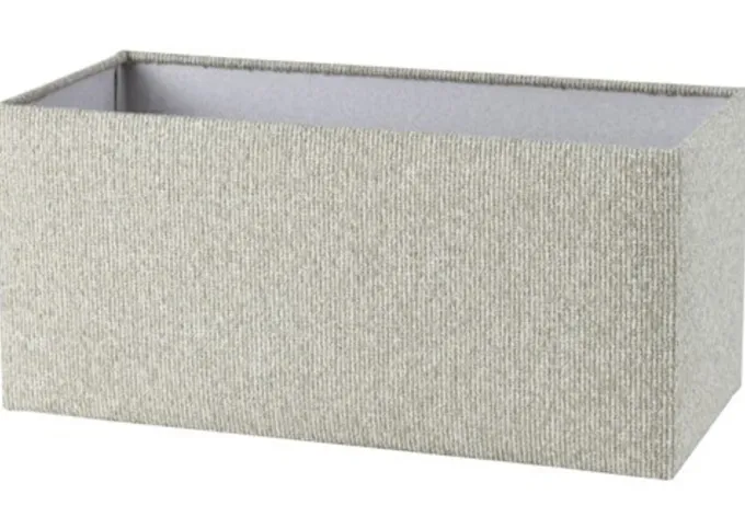 Richmond Interiors Lampenkap Zera biscotti rectangle S