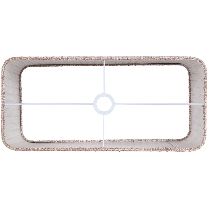 Richmond Interiors Lampenkap Live trendy rose rectangle large