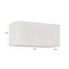 Richmond Interiors Lampenkap Marly lovely cream rectangle large