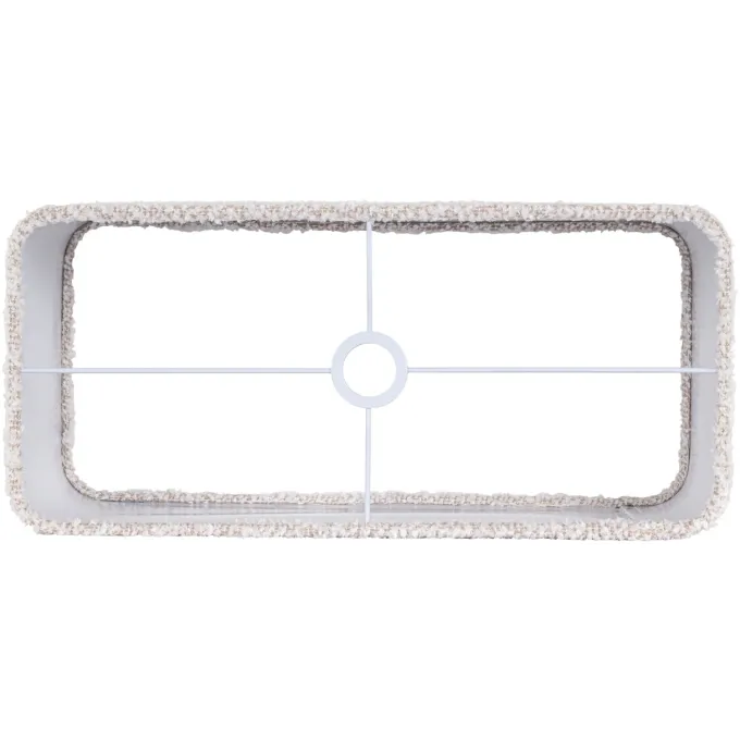 Richmond Interiors Lampenkap Marly lovely cream rectangle large