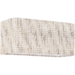 Richmond Interiors Lampenkap Filou cream coco rectangle large
