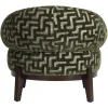 Richmond Interiors Lounge stoel Montana moss labyrinth