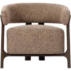 Richmond Interiors Lounge stoel Dalara brown tweed