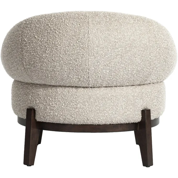 Richmond Interiors Lounge stoel Montana naturel chunky fire retardant