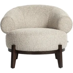 Richmond Interiors Lounge stoel Montana naturel chunky fire retardant