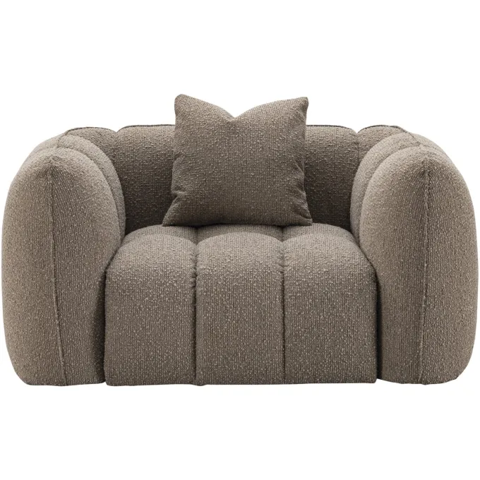 Richmond Interiors Lounge stoel Hogan mocca chunky