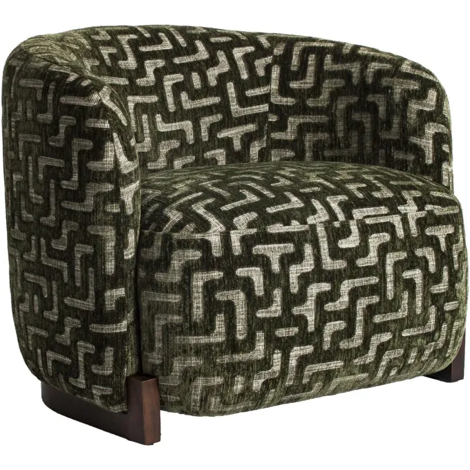 Richmond Interiors Lounge stoel Hannah moss labyrinth fire retardant