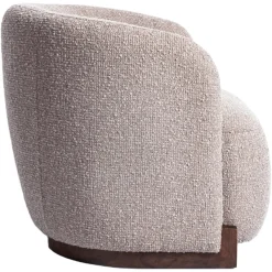 Richmond Interiors Lounge stoel Hannah mocca chunky fire retardant