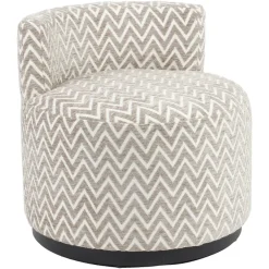 Richmond Interiors Lounge stoel Franny zand chevron