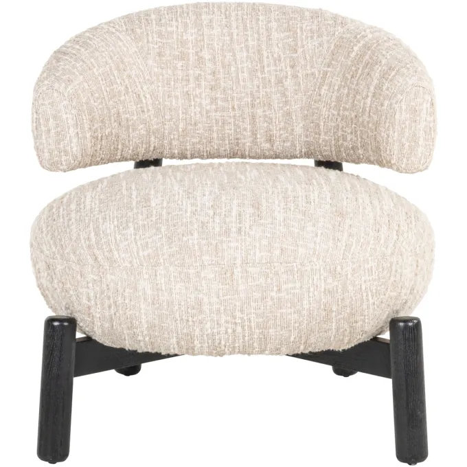 Richmond Interiors Lounge stoel Ornella beige angora