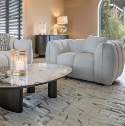 Richmond Interiors Lounge stoel Jezebel cream fancy