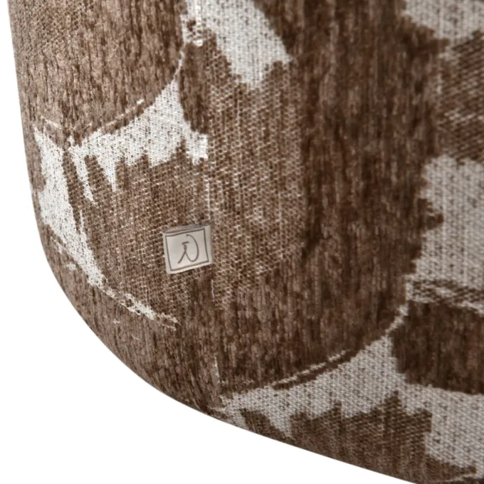 Richmond Interiors Lounge stoel Talley bruin nature draaistoel
