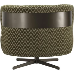 Richmond Interiors Lounge stoel Lauren mos chevron