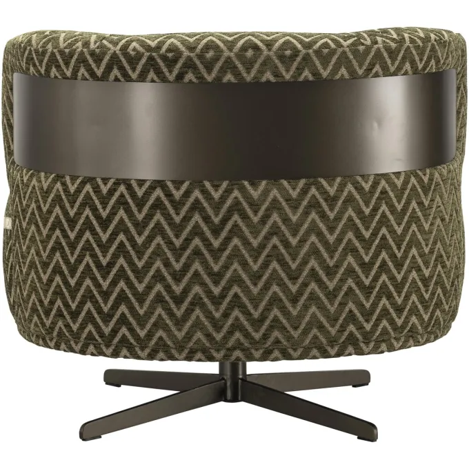 Richmond Interiors Lounge stoel Lauren mos chevron