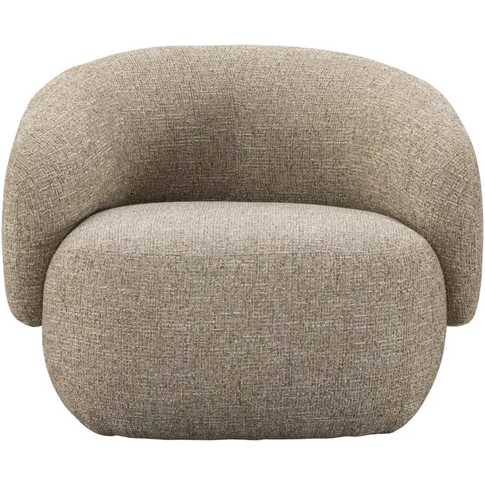 Richmond Interiors Lounge stoel Milano zand tweed