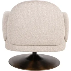 Richmond Interiors Lounge stoel Kagney biscotti swivel