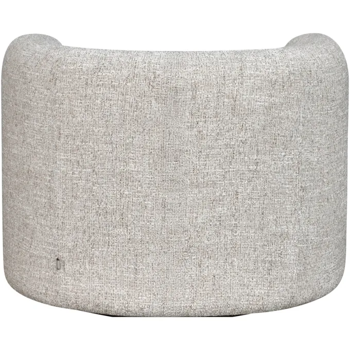 Richmond Interiors Lounge stoel Talley creme tweed draaistoel