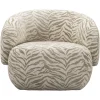 Richmond Interiors Lounge stoel Milano beige tiger