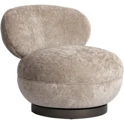 Richmond Interiors Lounge stoel Jace be easy zand draaibaar fire retardant