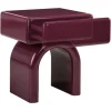 Richmond Interiors Nachtkastje Bennet burgundy 1 Lade