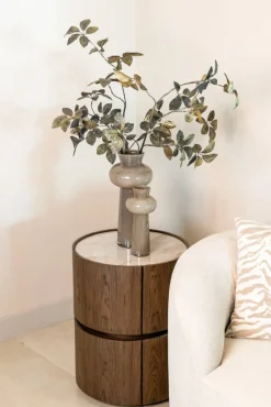 Richmond Interiors Nachtkastje Ellery bruin 2 lades