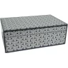 Richmond Interiors Opbergbox Feliz klein zwart / wit