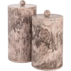 Richmond Interiors Opbergdoos Rosaline chocolade bruin – klein