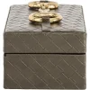 Richmond Interiors Opbergdoos Blade olive klein