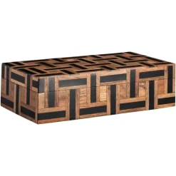 Richmond Interiors Opbergdoos Floor bruin klein