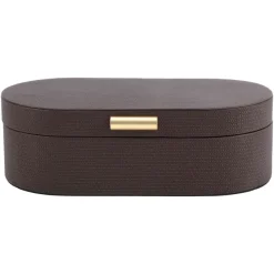 Richmond Interiors Opbergdoos Nova bruin groot