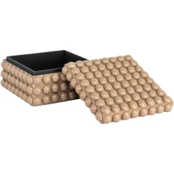 Richmond Interiors Opbergdoos Ash beige groot