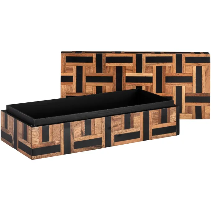 Richmond Interiors Opbergdoos Floor bruin groot