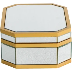 Richmond Interiors Opbergdoos Penny zilver