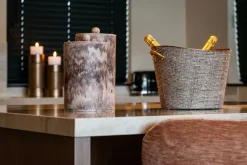 Richmond Interiors Opbergdoos Rosaline chocolade bruin – groot