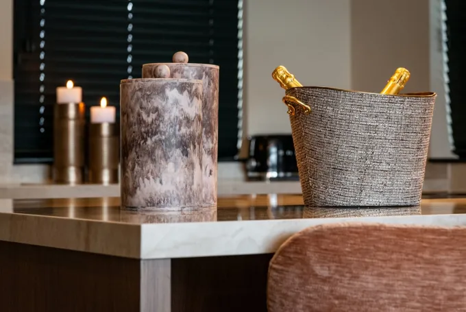 Richmond Interiors Opbergdoos Rosaline chocolade bruin – groot