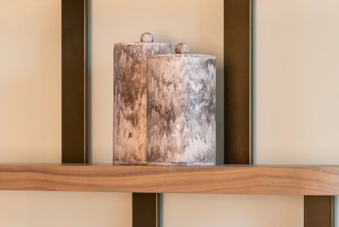 Richmond Interiors Opbergdoos Rosaline chocolade bruin – groot