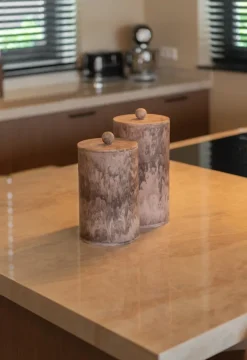 Richmond Interiors Opbergdoos Rosaline chocolade bruin – groot