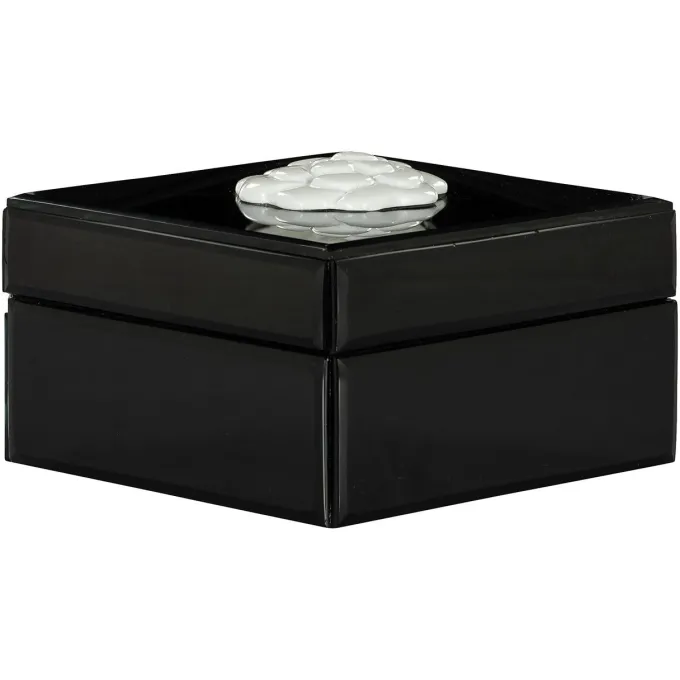 Richmond Interiors Opbergdoos Lune zwart / wit